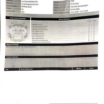 RKS Motor RKS Veloce Servis İlgisizliği