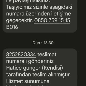 Trendyol Express Ürün Elime Ulaşmadı