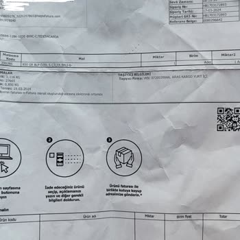 Balparmak Eksik Ürün Gönderdi, Kabul Etmiyor.