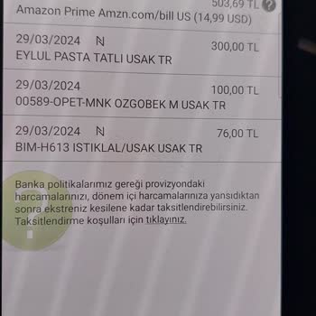Amazon Prime Kreşi Kartımdan 14 Dolar Kesinti Yapmış