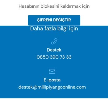 Milli Piyango Giriş Yapamıyorum Hesabıma