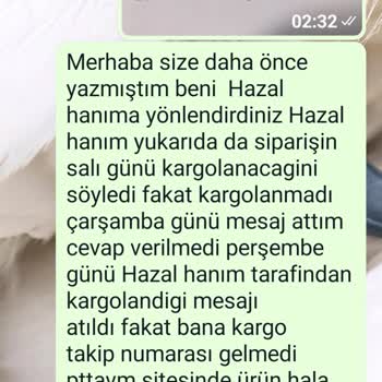 Tiamob Sipariş Kargoya Verilmedi