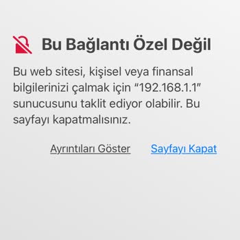 Zte Modem Arayüz Güvenlik Sorunu