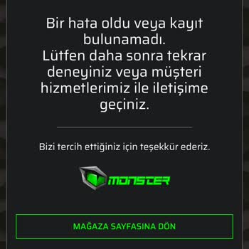 Monster Servis Takip Sisteminde Erişim Sorunu Yaşanıyor