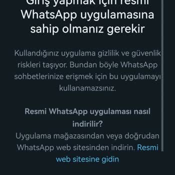 Huawei Resmi WhatsApp Sorunu