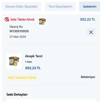 D&R Yanlış Ürün Gönderimi Ve İadeyi Oyalamaları