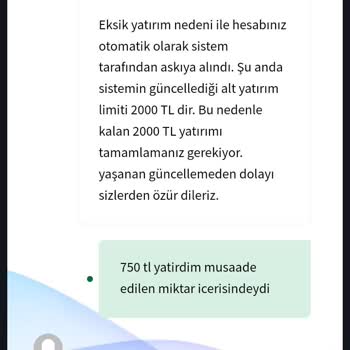 Baywin Yatirim Yapmama Rağmen Bakiye Sıfır Görünüyor