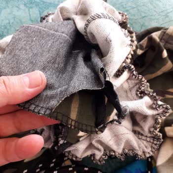 Minicity Kötü Dikiş Yırtık Cep