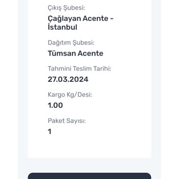 Sürat Kargo Kargo Teslim Tarihi Gecikmesi