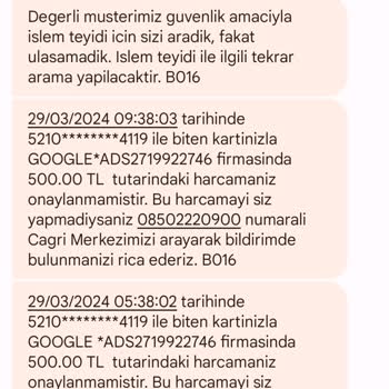 QNB Finansbank Ads Firmasından İzinsiz Para Çekilmesi