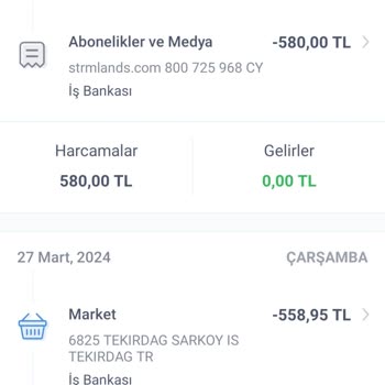 Strmlands Hesabımdan İzinsiz Para Çekilmesine İtiraz Ediyorum!