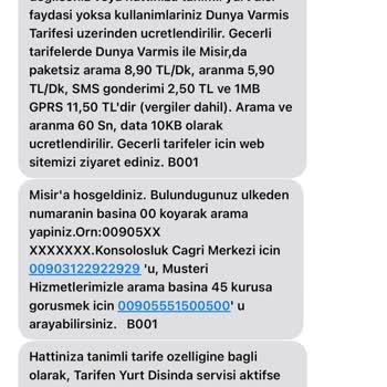 Türk Telekom'y Yurt Dışında Kullanım Eksikliği Ve Kısıtlı Hizmetleri: