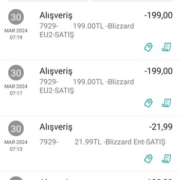 Blizzard Entertainment Hesabımdan İzinsiz Para Çekildi