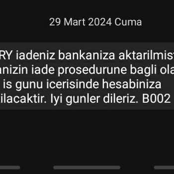 Obilet Otobüs Bileti İptali