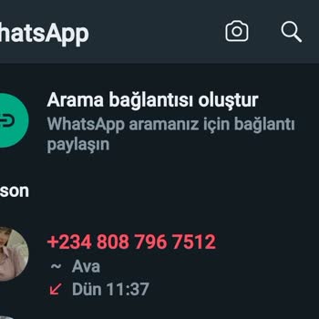 WhatsApp Araması Hakkında