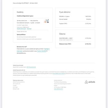 Airbnb Para İadesi İstiyorum