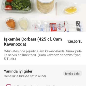 Yemeksepeti Eksik Ürün Gönderimi