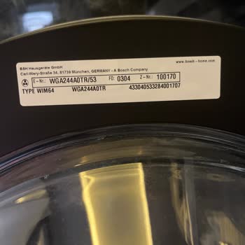 Bosch Çamaşır Makinesi Ve Müşteri Hizmetleriyle Zorlu Deneyim