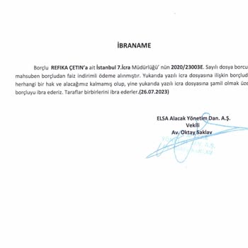 Elsa Alacak Yönetim Borcumu Ödeyeli Tam 9 Ay Oldu Hala Ehaciz Kalkmadı