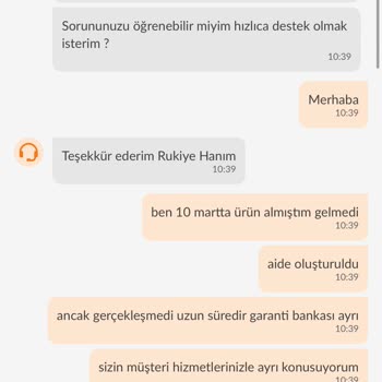 Trendyol Hızlı Market Ürün Eksikliği Ve İade Süreci Sorunu