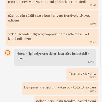 Trendyol Hızlı Market Ürün Eksikliği Ve İade Süreci Sorunu