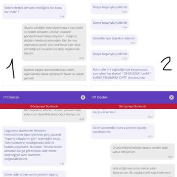 N11 Fırsatdiyarım Adlı Satıcıdan Alınan Ürünün Hasarlı Gelmesi