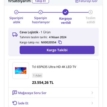 N11 Fırsatdiyarım Adlı Satıcıdan Alınan Ürünün Hasarlı Gelmesi