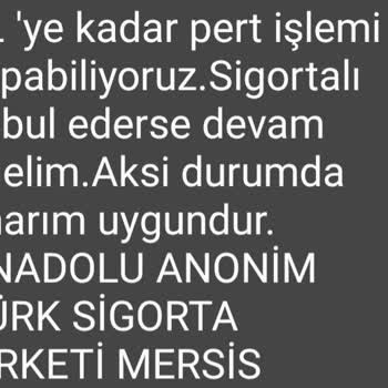 Anadolu Sigorta Eskisi Yerine Yenisi Klozu