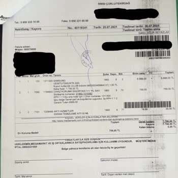 Media Markt Sattığı Ürünün Arkasında Durmuyor.