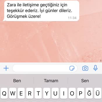 Zara Kargolarımı Teslim Alamıyorum
