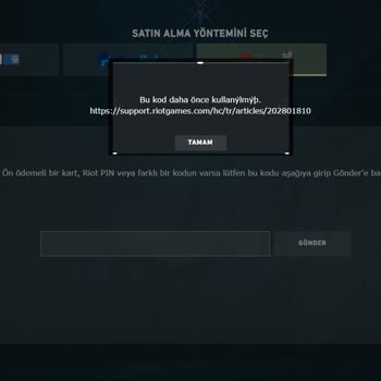 Durmaplay Kullanılmış Kod Gönderdi
