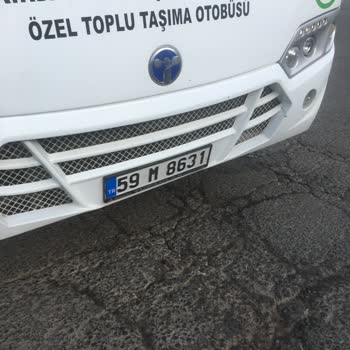 Tekirdağ Büyükşehir Belediyesi Çerkezköy Çorlu Otobüsü Tarafından Mağdurum