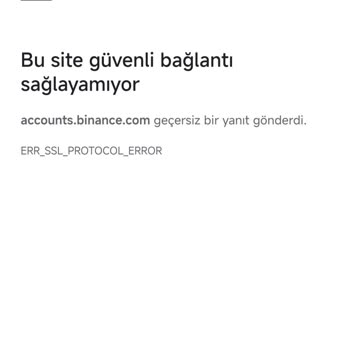 Binance TR İnternet Adresi Giriş Sorunu