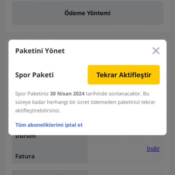Exxen İzinsiz Üyelik Alması