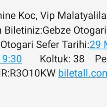 ViP Malatyalılar Turizm Vip Malatyalılar Otobüs Firması