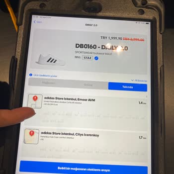 adidas Stok Yok İade Alamayız!