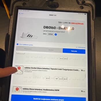 adidas Stok Yok İade Alamayız!