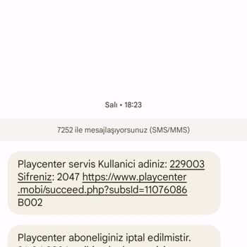 Playcenter Otomatik Abonelik Mağduriyeti Ve İade Talebi