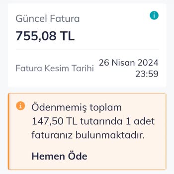Pttcell Fahiş Tarife Değişikliği Ücreti 755 TL