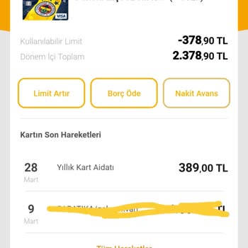 VakıfBank Kredi Kartı Yıllık Aidat Ücreti Şikayeti