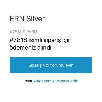 Ern Silver Siparişim 16 Gündür Elime Ulaşmadı