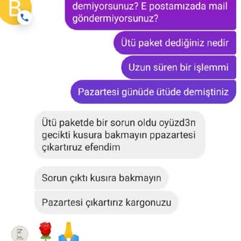 Elif Store Sipariş Kargoya Verilmedi