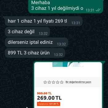 Azall.com Satın Aldığım Ürünü Bahane Uydurarak Vermiyor.