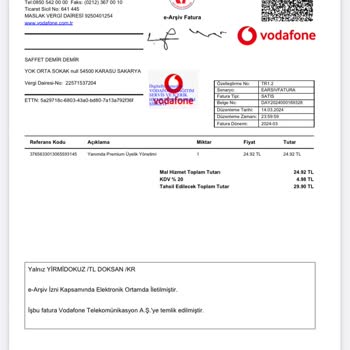 Vodafone Kişisel Mail Hesabımı Başkasına Tanımlamışlar!