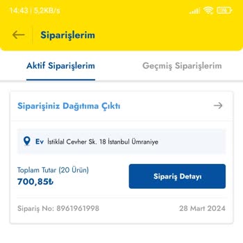 Şok Marketler Uygulama Üzerinden Sipariş