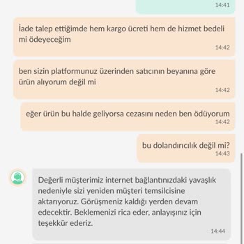 Dolaptan Aldığım Ürün Defolu Olduğu Halde Dolap Parayı Benden Kesiyor