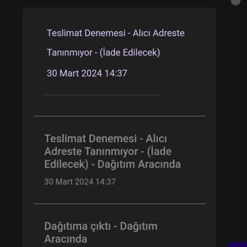 hepsiJET Kargoyu Teslim Etmiyorlar Sormadan İade İşlemi Başlatılmış
