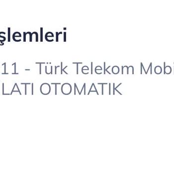 Türk Telekom Param İade Edilmiyor