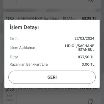 Sachane Ücret İadesi Yapılmadı