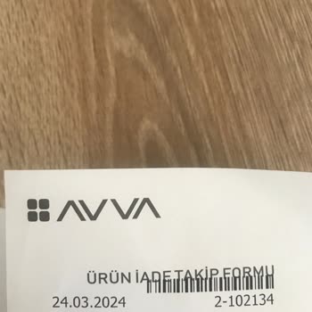 Avva Garantiden Değişim Yapmadı